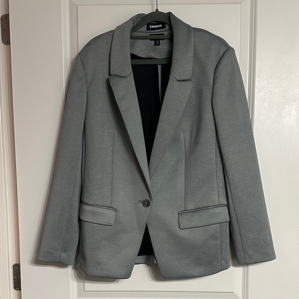 Express Gray Women's Blazer